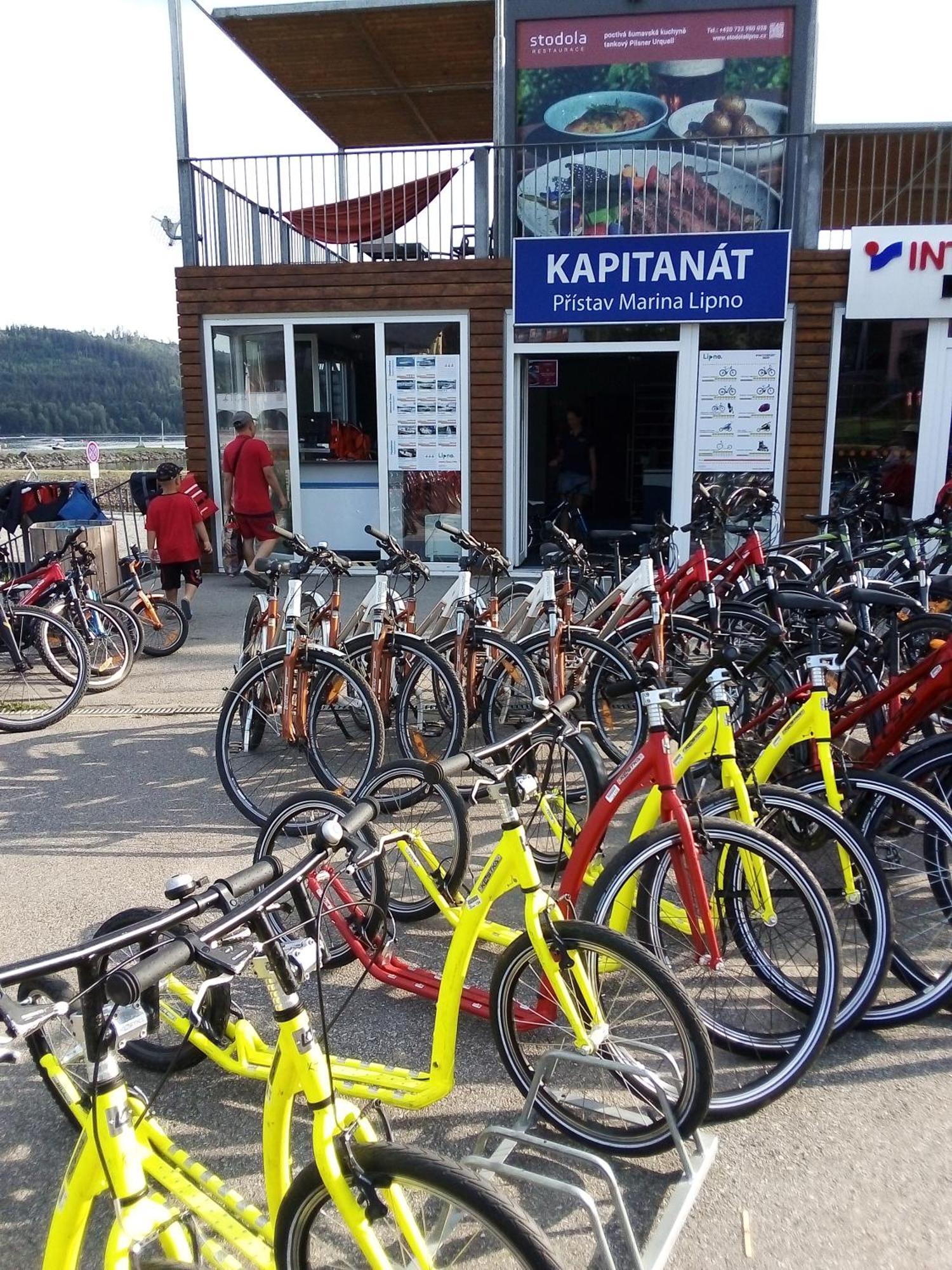 Apartman U Lipna, Pro Cyklisty, Motorkare Frymburk Exteriör bild